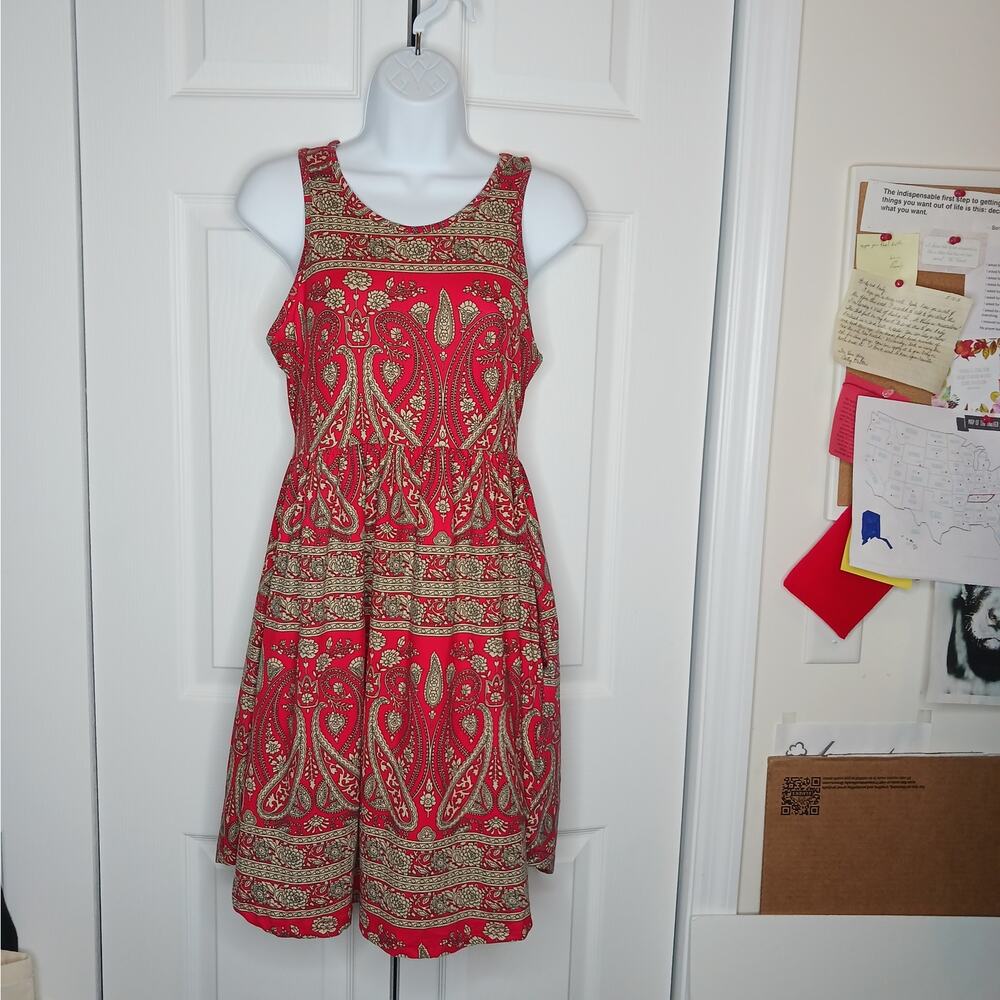 Fashion New Power Boho Summer Dress w/ Pockets NWT Sz Small - Picture 3 of 13